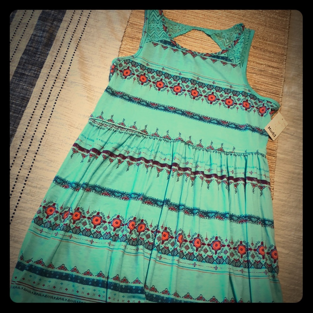 Boho print - sun dress! (Plus size girls)